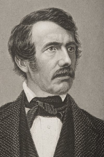 David Livingstone (1813-73) graveret af D.J. Pund fra et fotografi, fra 